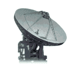 Turning satellite dish